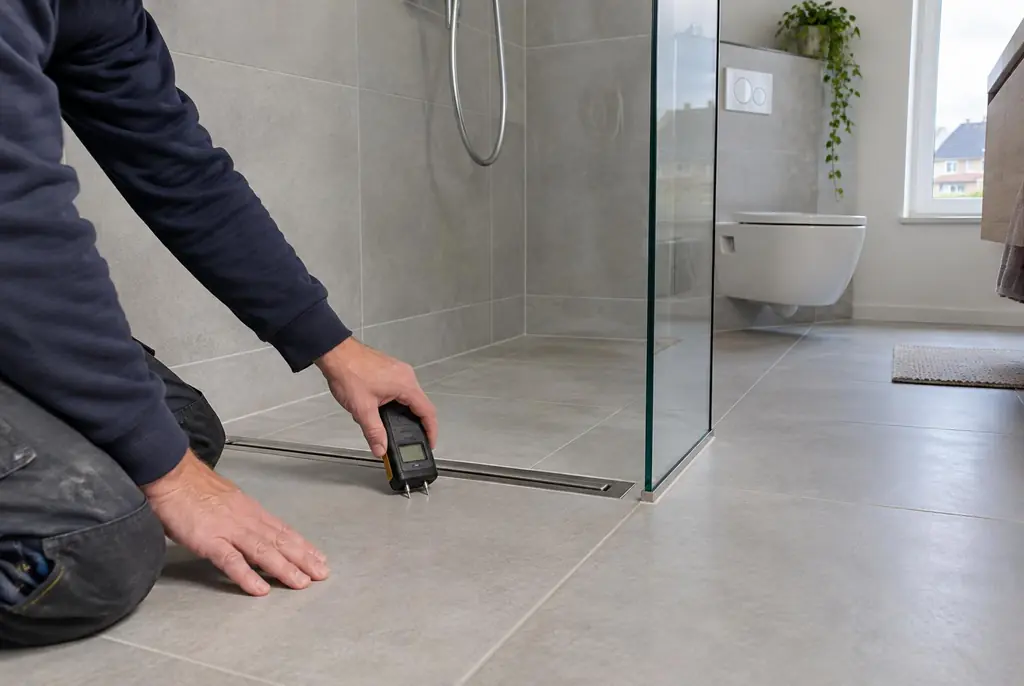 Lekdetectie Oss – badkamer in een nieuwbouwwoning